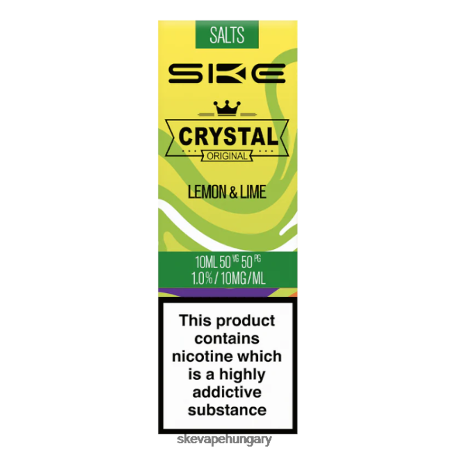 SKE kristály nikkel só - 10 ml zöld citrom 8FTB116 - SKE Vape Pen
