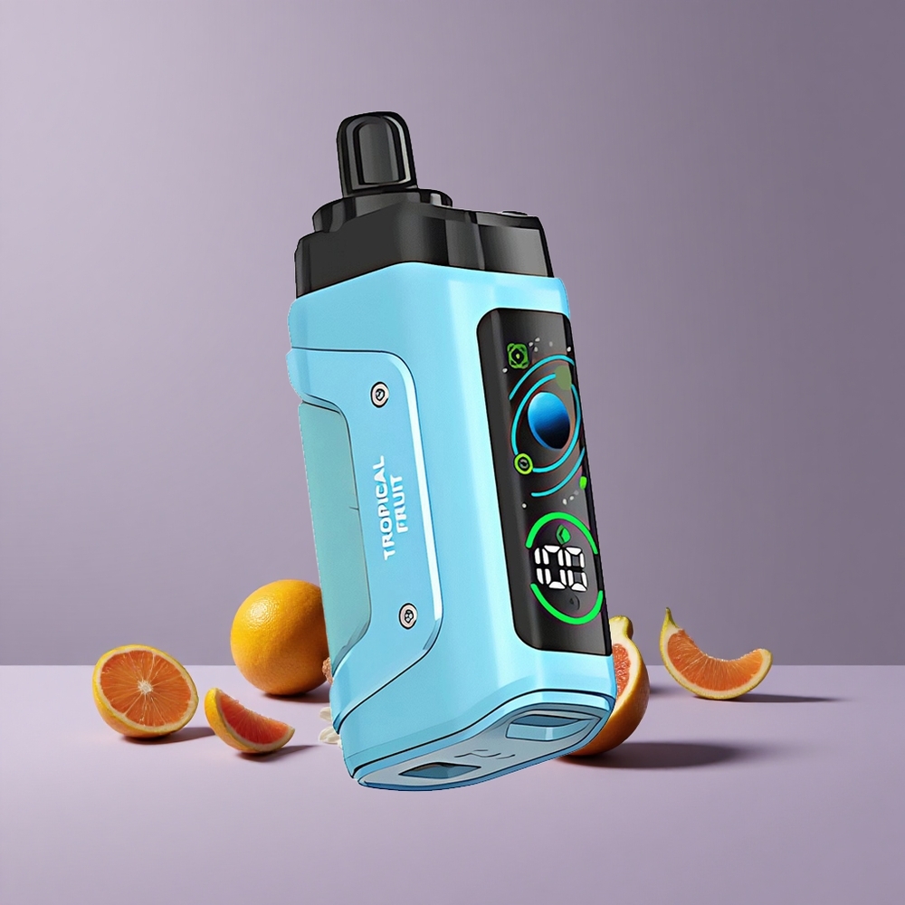 Razz Bar 45000 Puffs Egyhasználatos Vape Trópusi Gyümölcs – Állítható Légáramlással