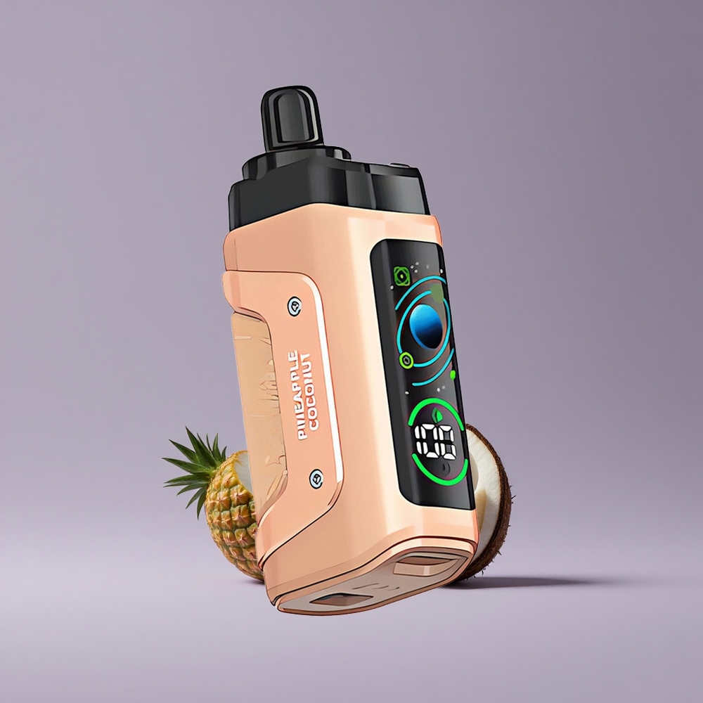 Razz Bar 45000 Puffs Egyszer Használatos Vape Ananász Kókusz (Beállítható Légáramlás) Razz Bar 45000 Puffs Egyszer Használatos Vape Ananász Kókusz (Beállítható Légáramlás)