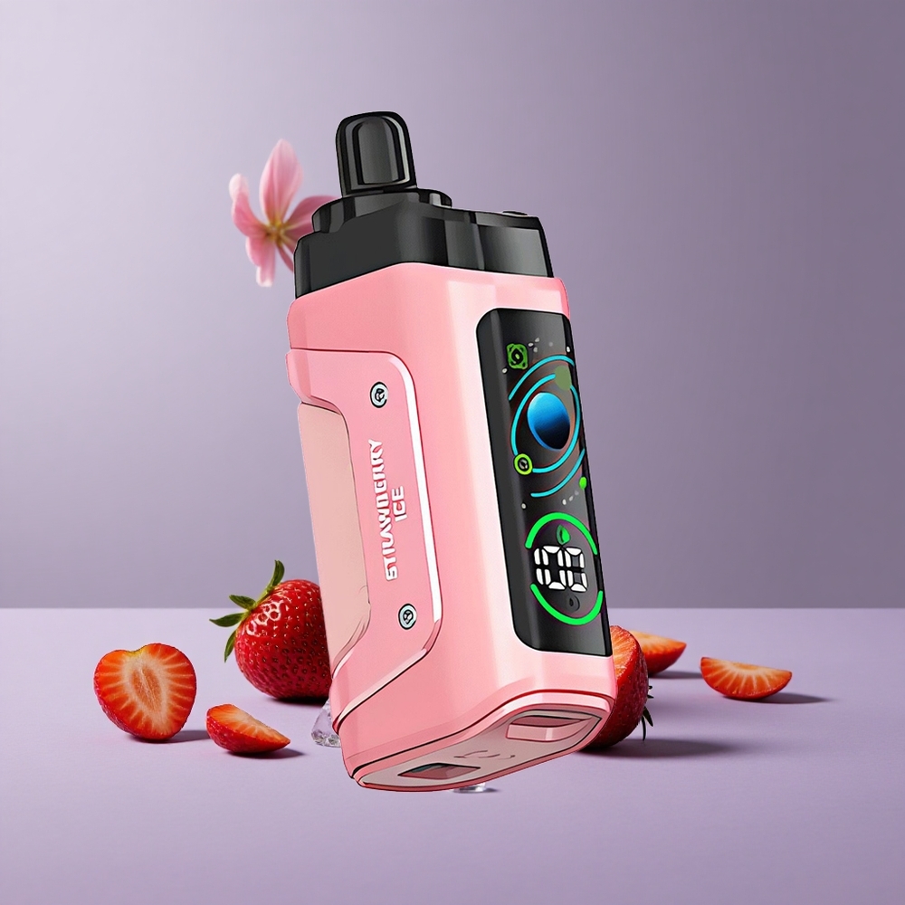 Razz Bar 45000 Puffs Egyszer Használatos Vape Eper Jég Razz Bar 45000 Puffs Egyszer Használatos Vape Eper Jég