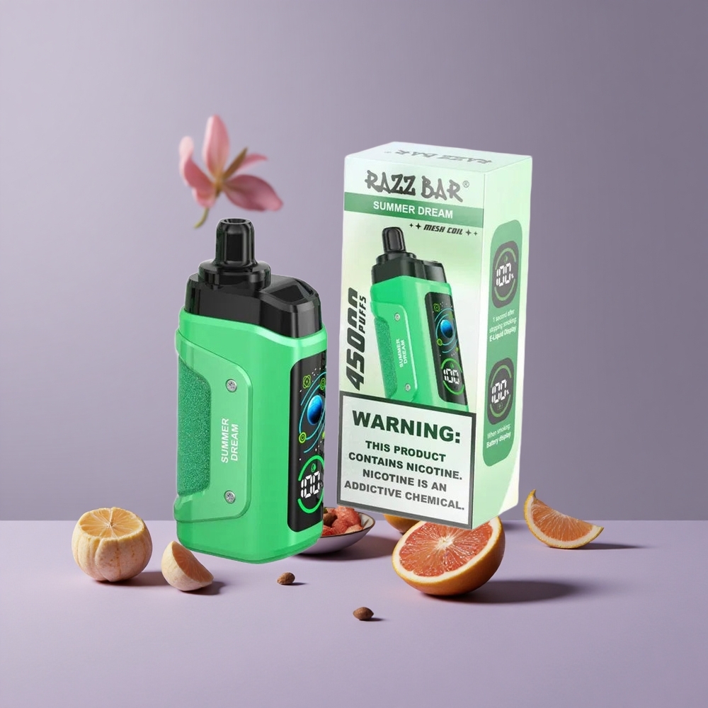 Razz Bar 45000 Puffs Egyszer Használatos Vape Nyári Álom