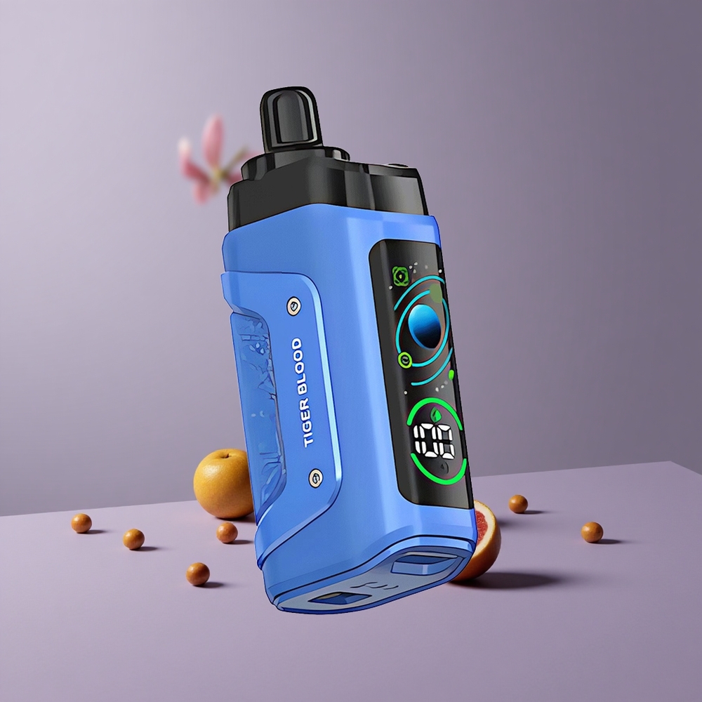 Razz Bar 45000 Puffs Elszívható Vape Tigrisvér – Állítható Légáramlású