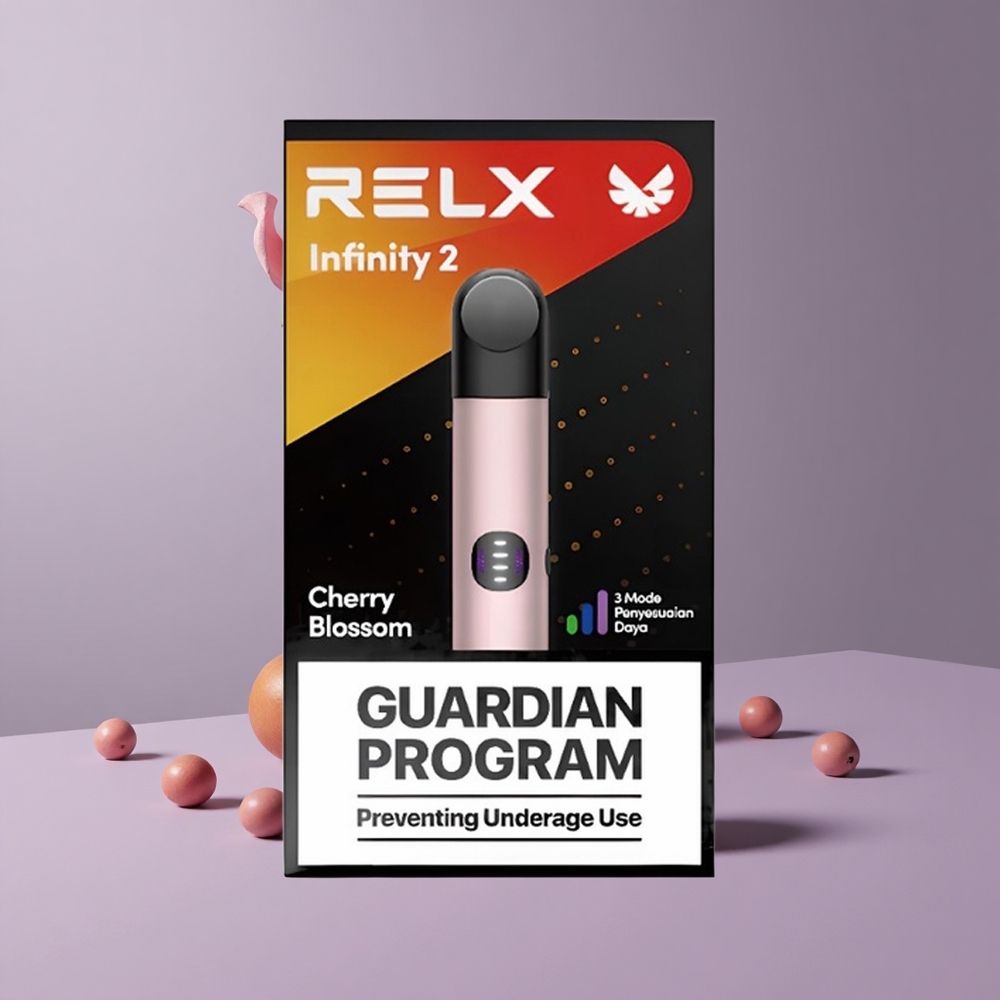 RELX Infinity 2 Vape Eszköz – 1,9 ml Tartály és 600-650 Fuvarozás – Rózsaszín