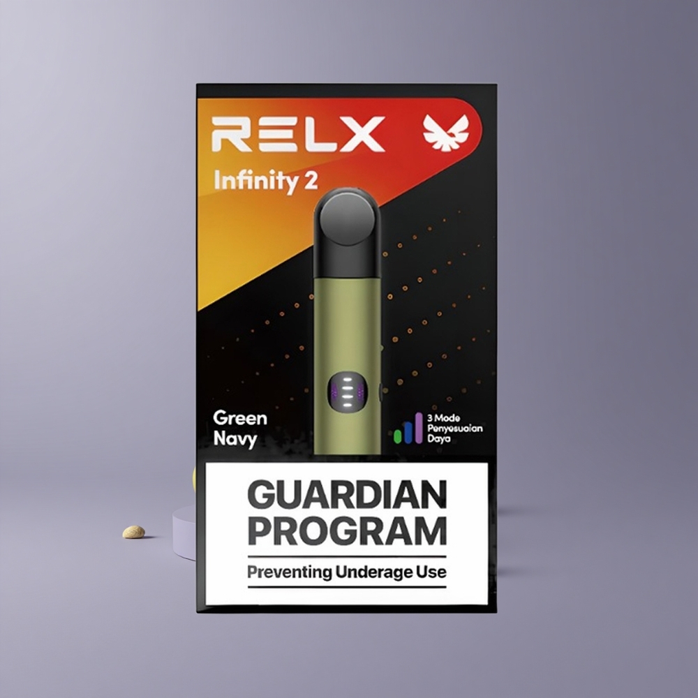 RELX Infinity 2 Vape Eszköz – 1,9 ml Tartály és Zöld-tengerész