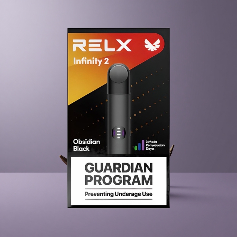 RELX Infinity 2 Vape Eszköz Sötétaszteroida – 1,9 ml Tartály és 600-650 Füst
