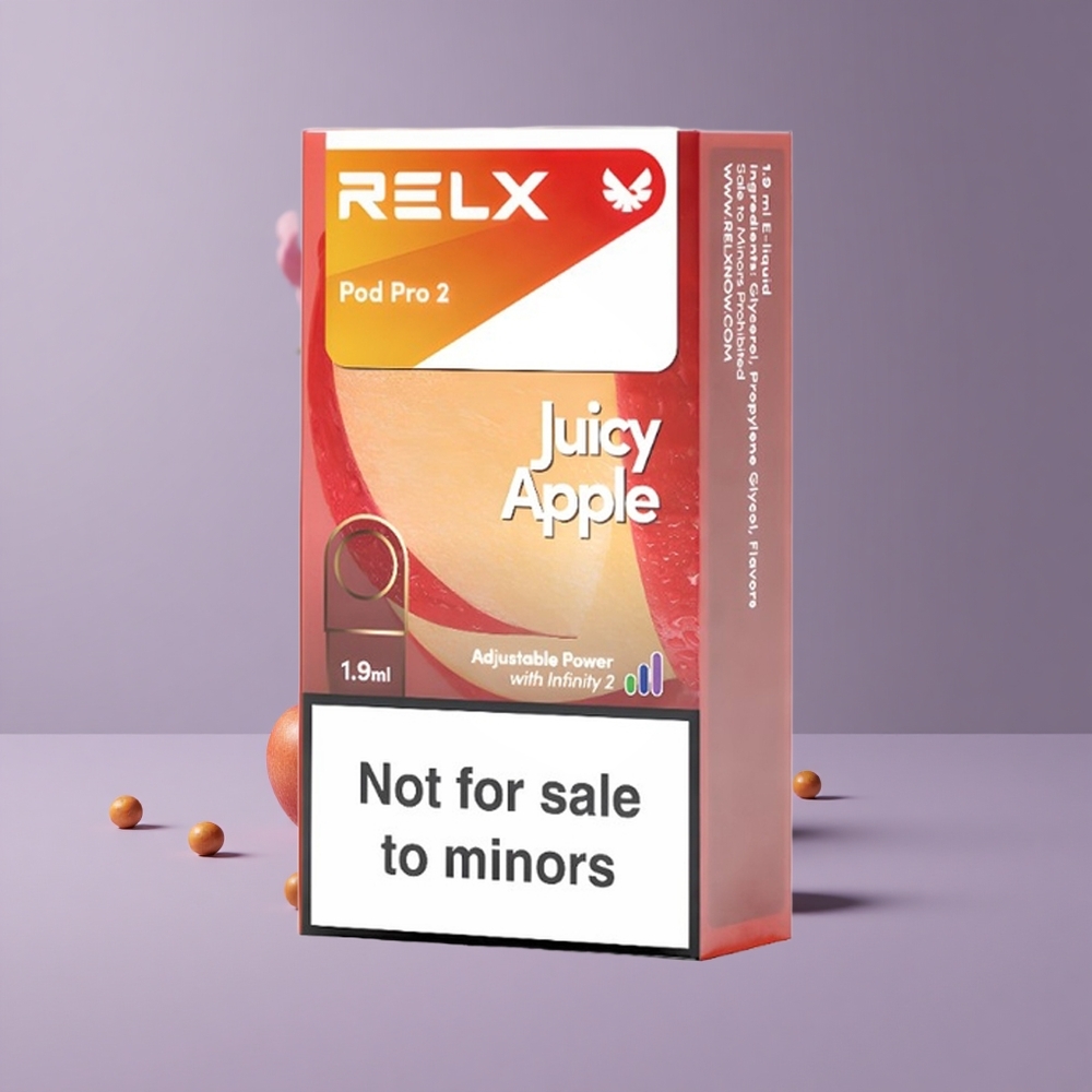 RELX Pod Pro 2 0% Nikotin – 600 Puffs – Lédús Alma RELX Pod Pro 2 0% Nikotin – 600 Puffs – Lédús Alma