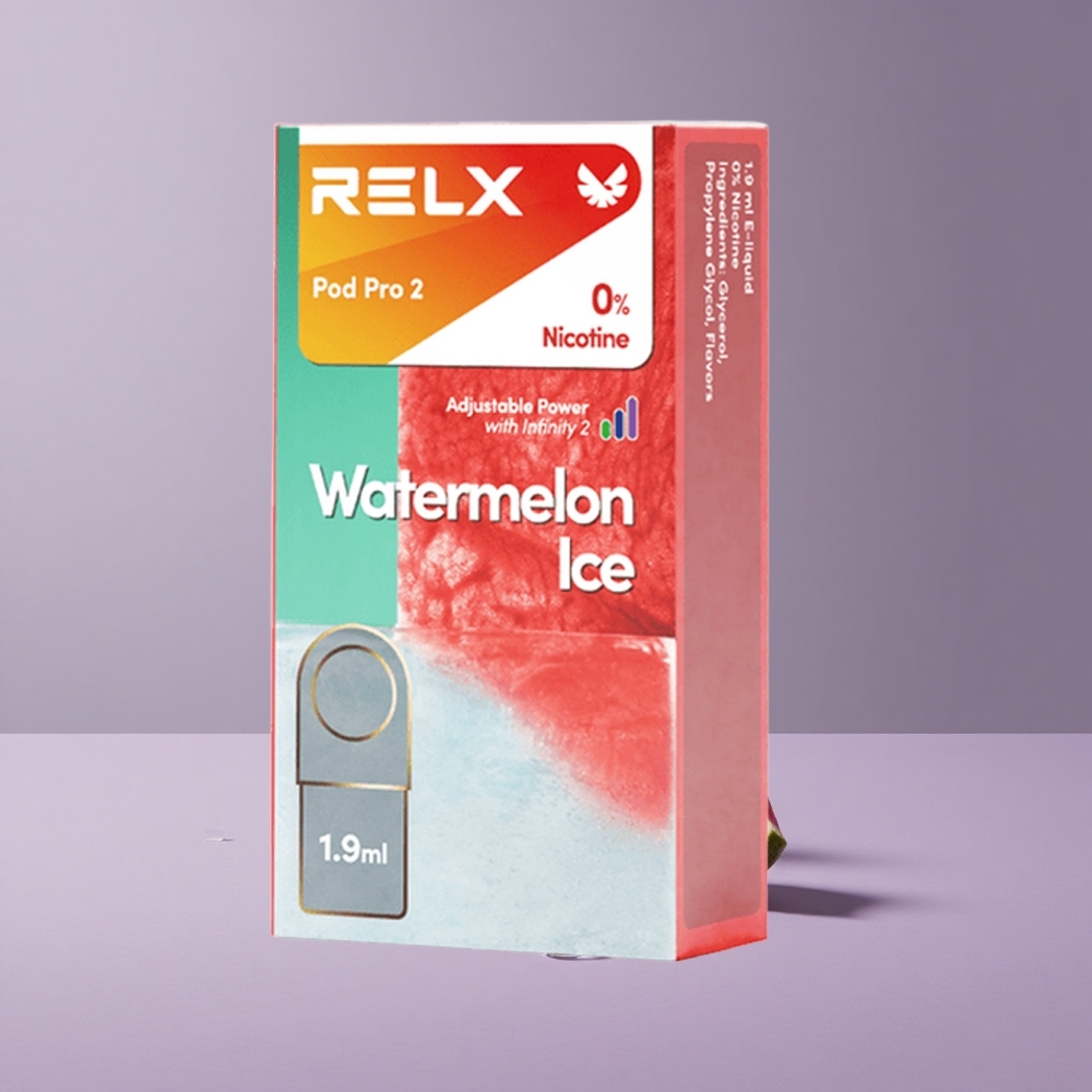 RELX Pod Pro 2 0% Nikotin Görögdinnye Jég 600 löket 1,9ml RELX Pod Pro 2 0% Nikotin Görögdinnye Jég 600 löket 1,9ml