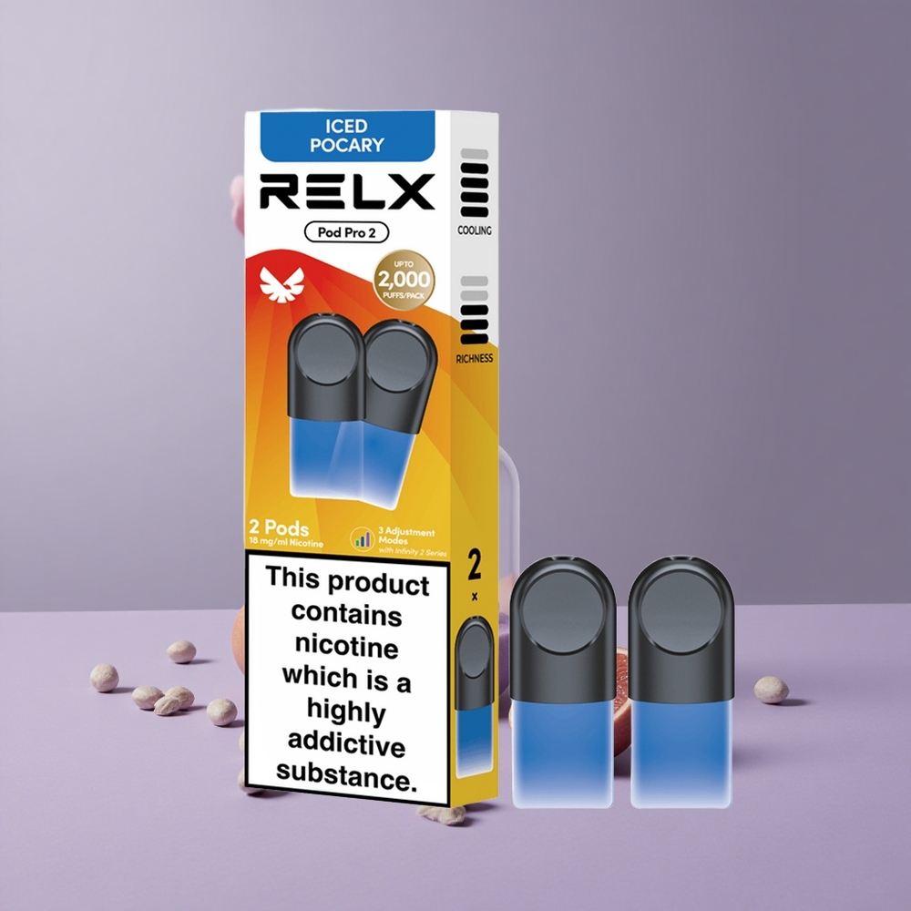 RELX Pod Pro 2 – 1,8% Nikotin – Jégkeverék (Iced Pocary)