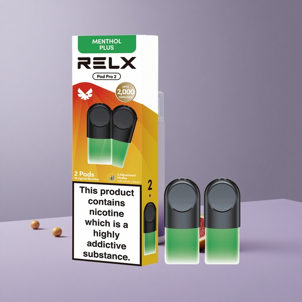RELX Pod Pro 2 1,9ml-es Kapacitású Menta-Frissítő Plusz