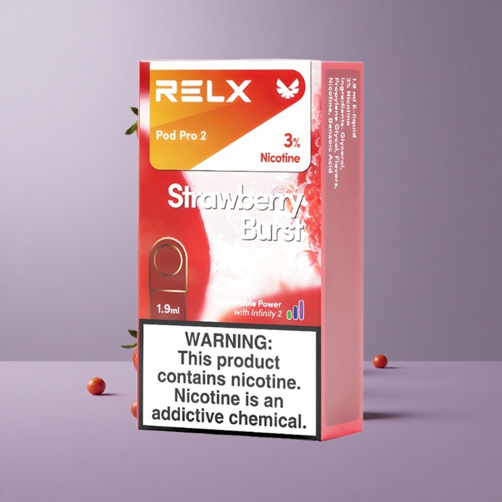 RELX Pod Pro 2 Eper Robbanás – 600 Puffs és 3% Nikotin
