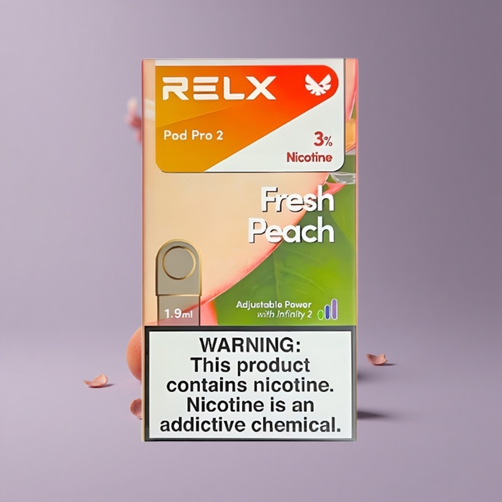 RELX Pod Pro 2 Friss Barack 3% Nikotin és 600 Füst