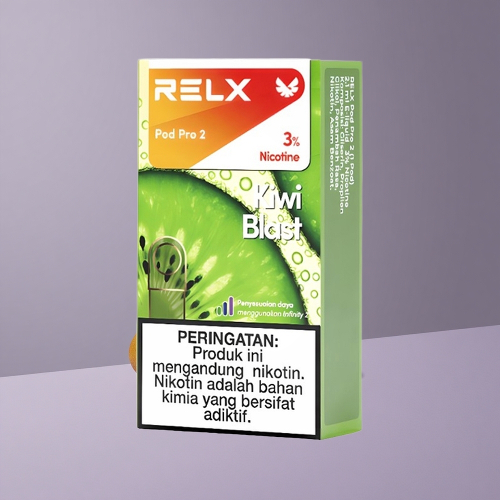 RELX Pod Pro 2 Kiwi Robbanás 3% Nikotin és 600 Füst