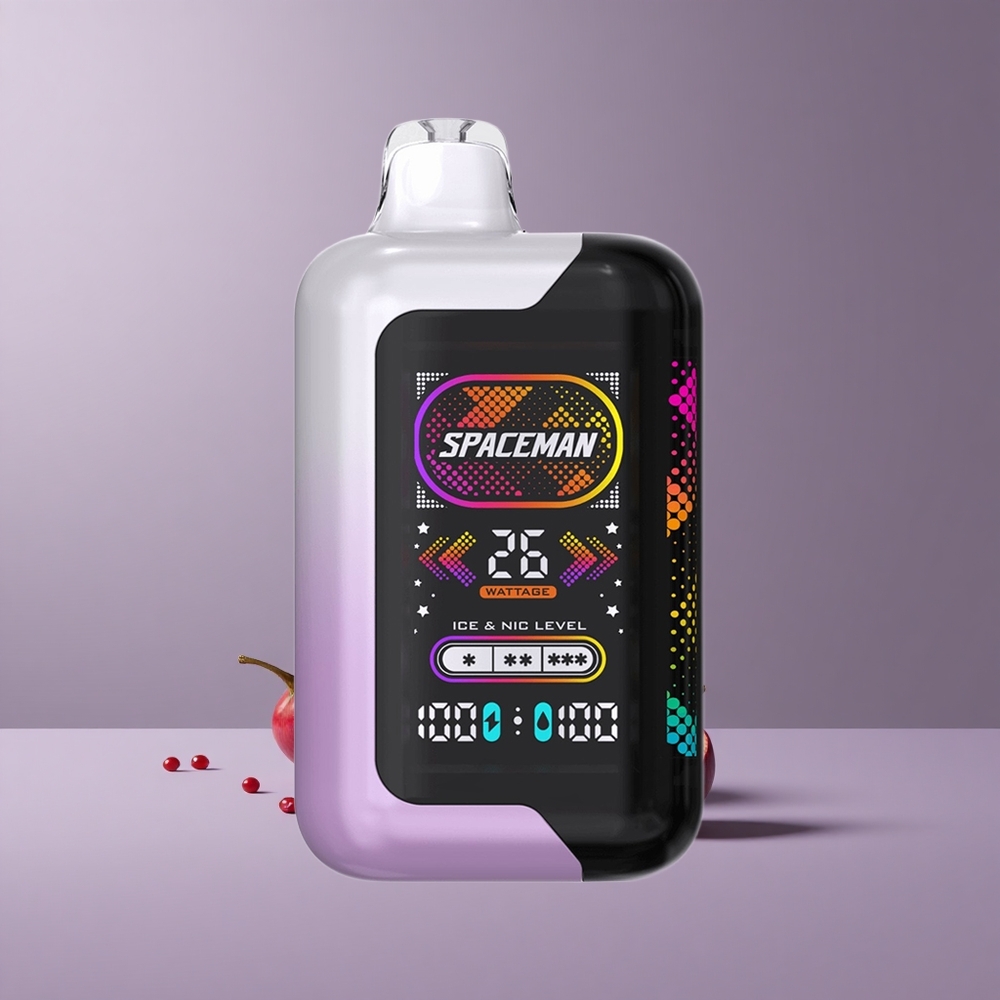 SMOK SPACEMAN SP40000 Egyszer Használatos Vape Cseresznye Gránátalmával és 40000 Füst SMOK SPACEMAN SP40000 Egyszer Használatos Vape Cseresznye Gránátalmával és 40000 Füst